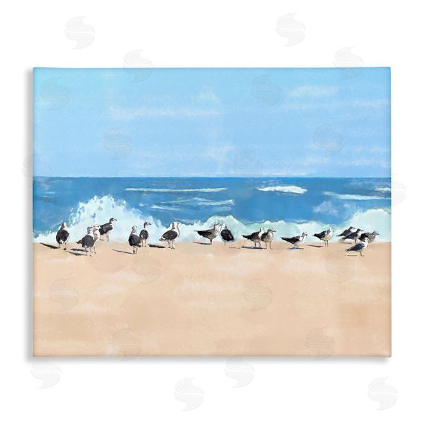 stupell industries Jeff Pica | Sunny Beach Day Birds