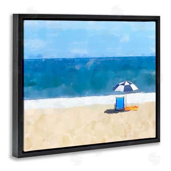 Stupell Industries Jeff Pica | Sunny Beach Day Chair