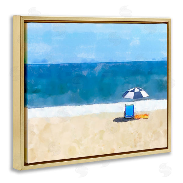 Stupell Industries Jeff Pica | Sunny Beach Day Chair