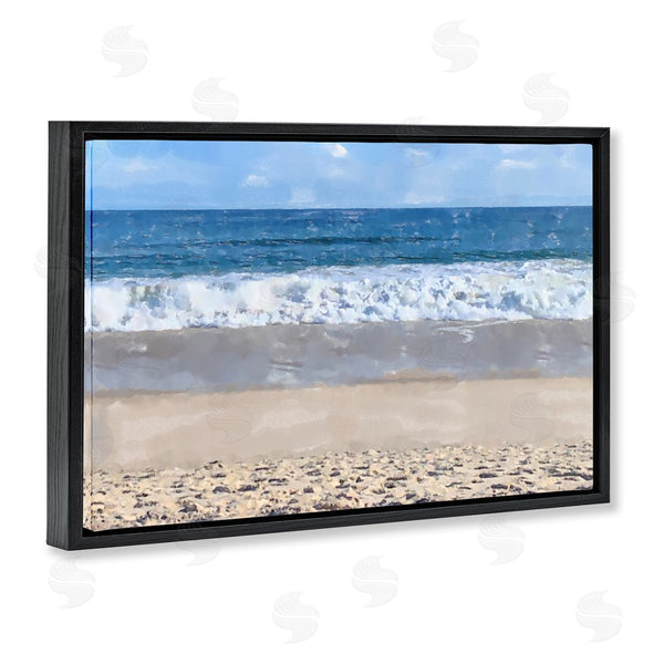 Stupell Industries Jeff Pica | Sunny Beach Day Coast