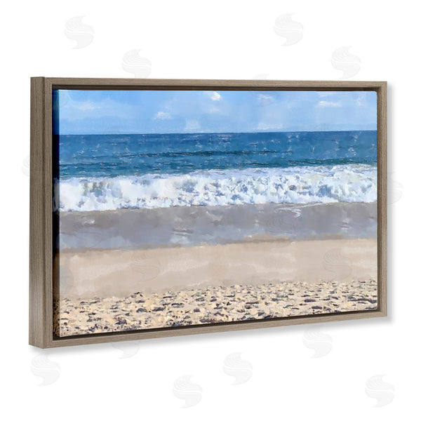 Stupell Industries Jeff Pica | Sunny Beach Day Coast