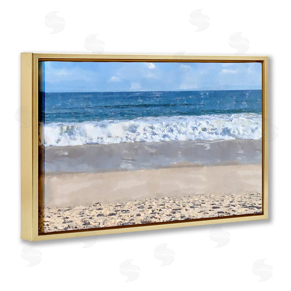 Stupell Industries Jeff Pica | Sunny Beach Day Coast