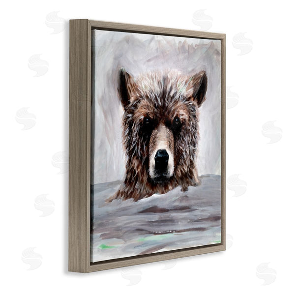 Stupell Industries Jelena Petric | Bathing Baby Bear