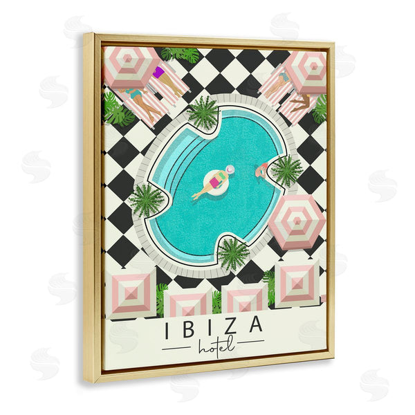 Stupell Industries Jen Bucheli | Ibiza Hotel Pool