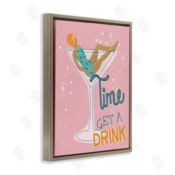 Stupell Industries Jen Bucheli | Time To Get A Drink