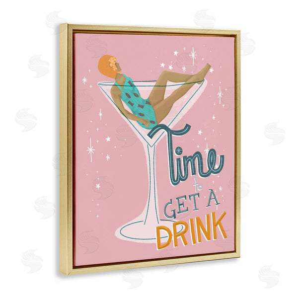 Stupell Industries Jen Bucheli | Time To Get A Drink