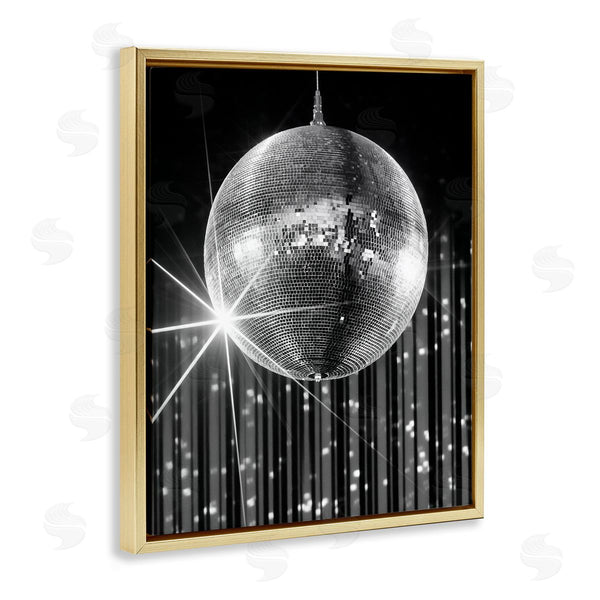 Stupell Industries Jesse Keith | Black Disco Ball