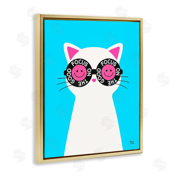 Stupell Industries Jessica Beck | Focus On Good Cat