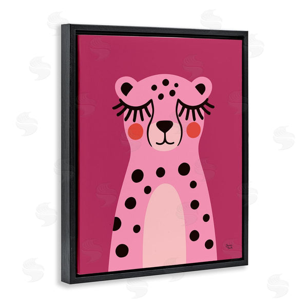 Stupell Industries Jessica Beck | Pink Cheetah Smile