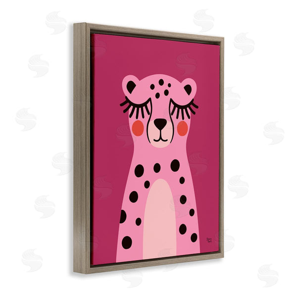 Stupell Industries Jessica Beck | Pink Cheetah Smile