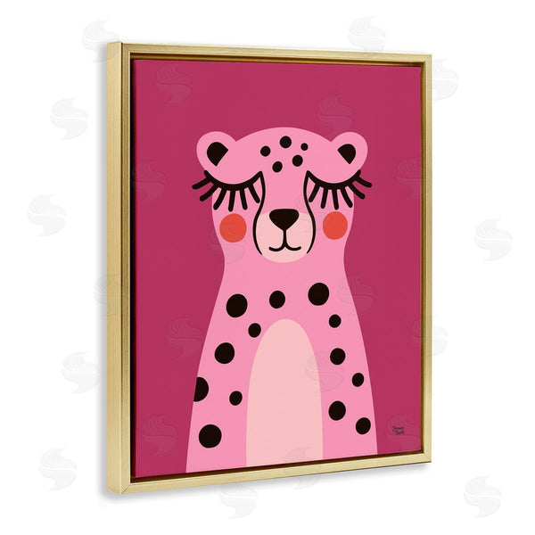 Stupell Industries Jessica Beck | Pink Cheetah Smile