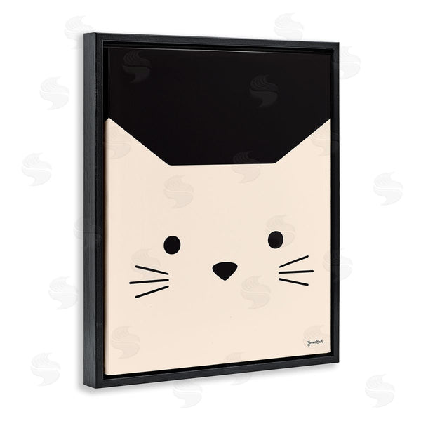 Stupell Industries Jessica Beck | White Cat Close Up