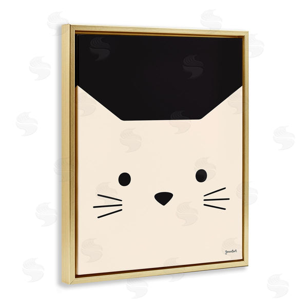 Stupell Industries Jessica Beck | White Cat Close Up