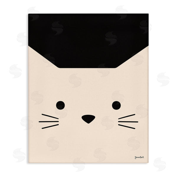 stupell industries Jessica Beck | White Cat Close Up
