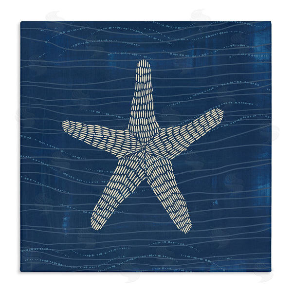 stupell industries Jetty Home LLC | Starfish on Blue