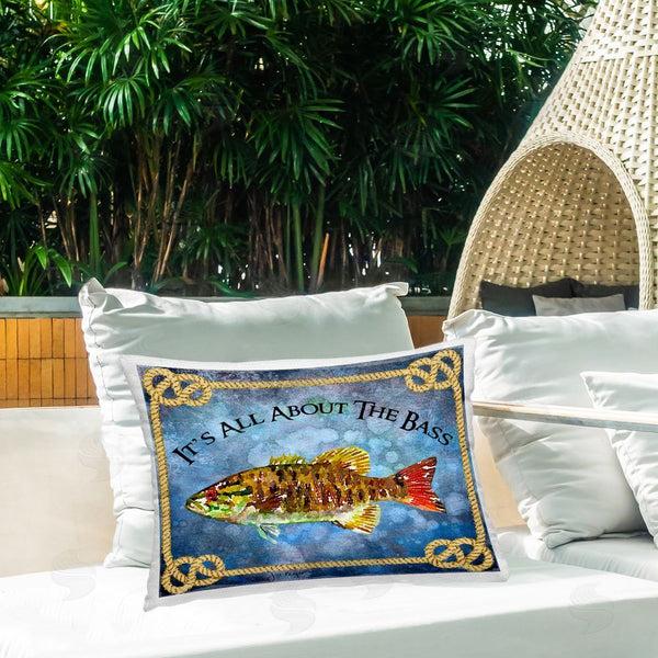 Stupell Industries Jill Meyer | All About Bass Fish