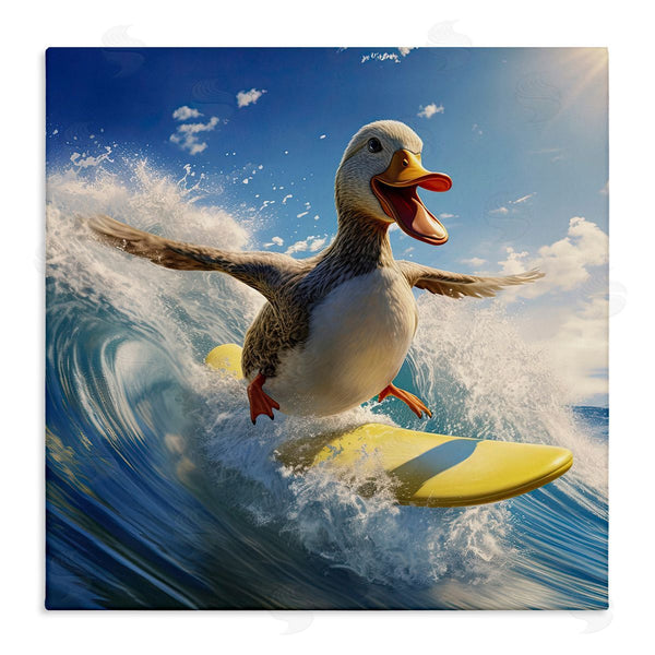 stupell industries Jim Baldwin | Happy Surfing Duck