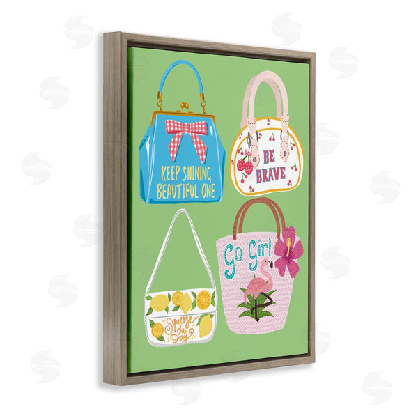 Stupell Industries Jo Reid | Girl Vibes Handbags