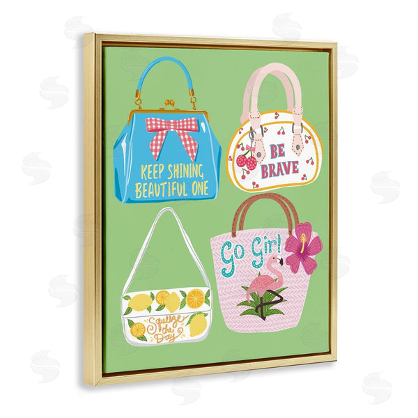 Stupell Industries Jo Reid | Girl Vibes Handbags