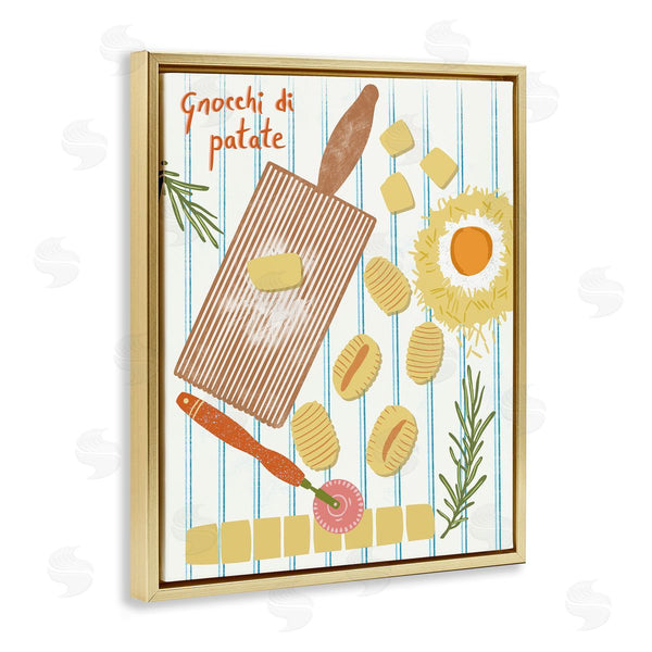 Stupell Industries Jo Reid | Gnocchi & Patate Meal