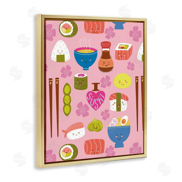 Stupell Industries Jo Reid | Kawaii Sushi Treats