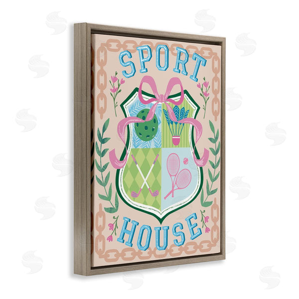 Stupell Industries Jo Reid | Preppy Coast Emblem