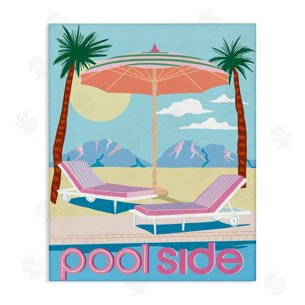 stupell industries Jo Reid | Preppy Coastal Poolside