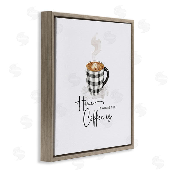 Stupell Industries Joy Hall | Where The Coffee Is