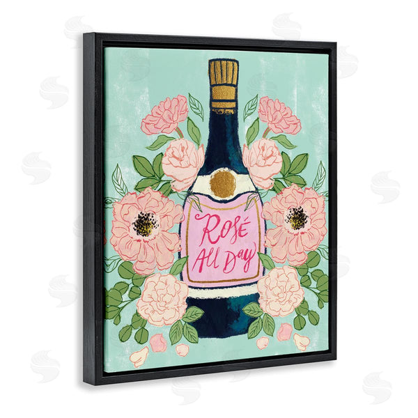 Stupell Industries Joy Ting | Rose All Day Champagne