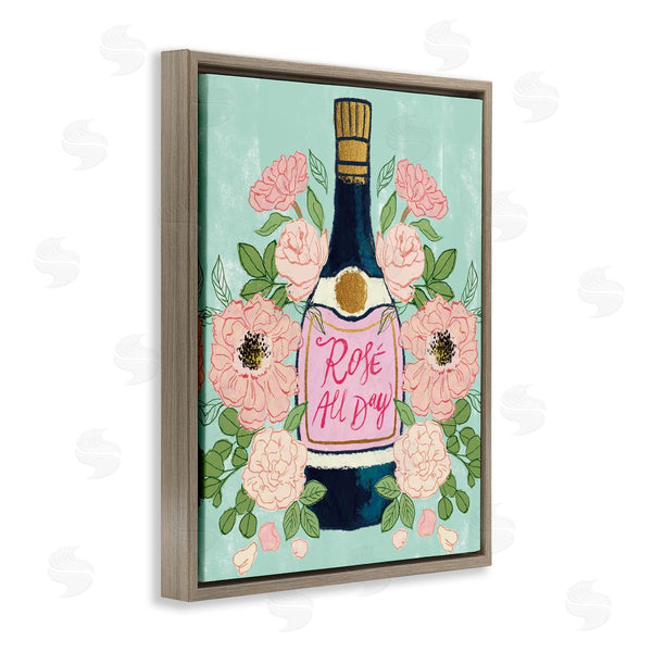 Stupell Industries Joy Ting | Rose All Day Champagne
