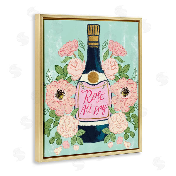 Stupell Industries Joy Ting | Rose All Day Champagne