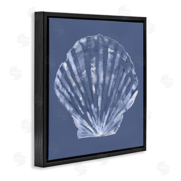 Stupell Industries Julie Derice | Blue Nova Seashell