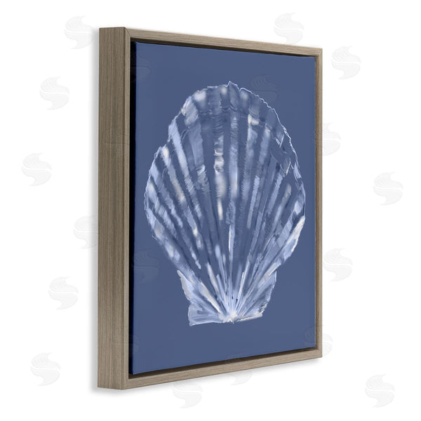 Stupell Industries Julie Derice | Blue Nova Seashell