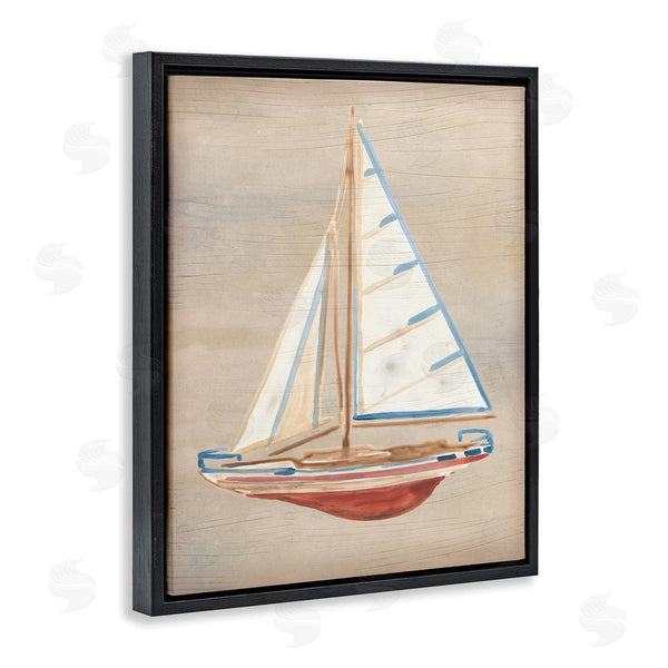 Stupell Industries June Erica Vess | Rustic Red Boat