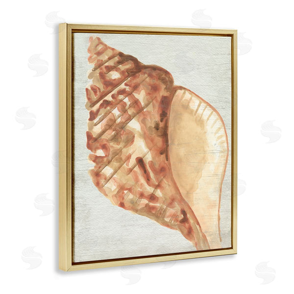 Stupell Industries June Erica Vess | Tan Conch Shell