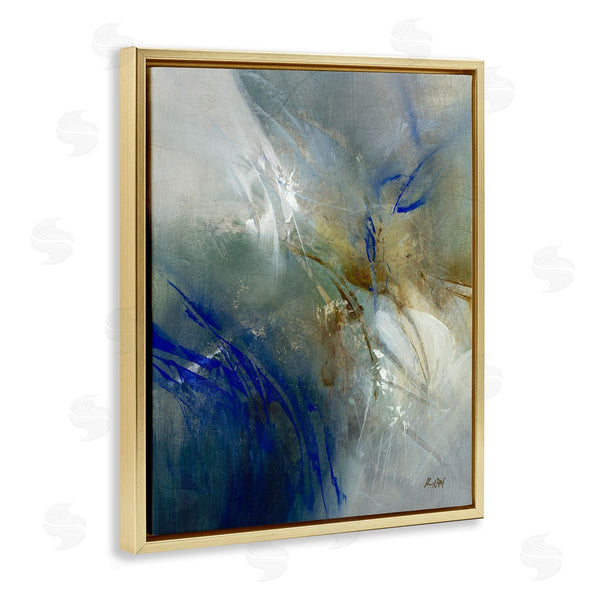 Stupell Industries K. Nari | Blue & Neutrals Distortion