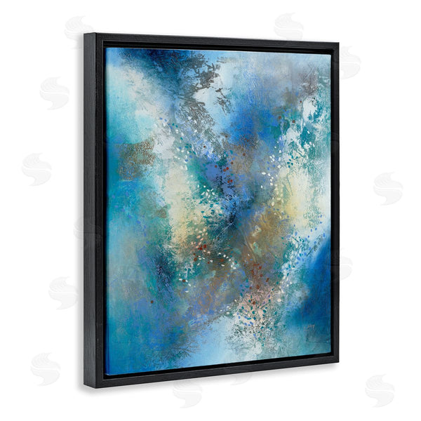 Stupell Industries K. Nari | Fluid Blue Abstraction