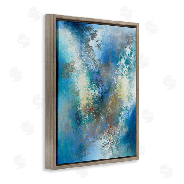 Stupell Industries K. Nari | Fluid Blue Abstraction