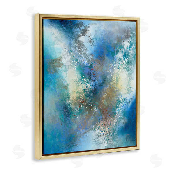 Stupell Industries K. Nari | Fluid Blue Abstraction
