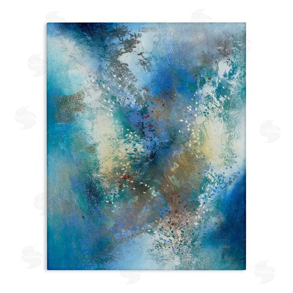 stupell industries K. Nari | Fluid Blue Abstraction