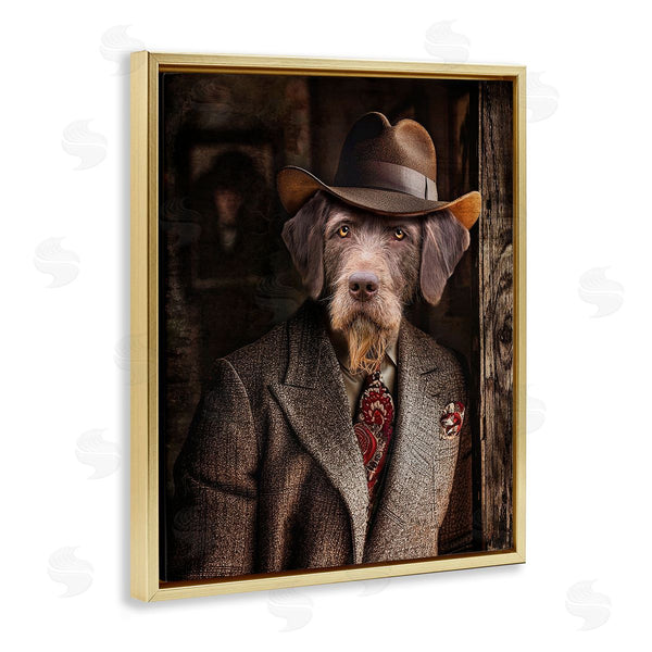 Stupell Industries Karen Burke | Classic Dog In Suit
