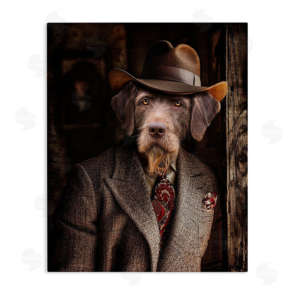 stupell industries Karen Burke | Classic Dog in Suit