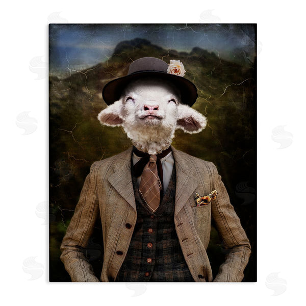 stupell industries Karen Burke | Happy Classic Lamb