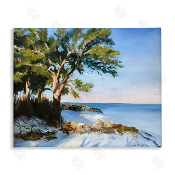 stupell industries Karen Lind | White Sand Beach