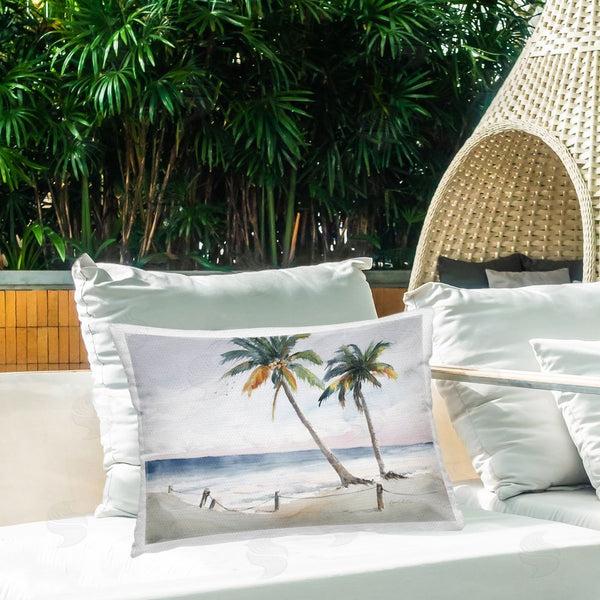 Stupell Industries Karin Lind | Two Palms By Ocean