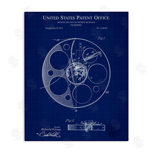 stupell industries Karl Hronek | Film Reel Blueprint