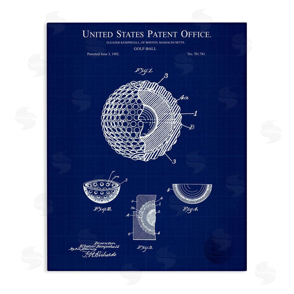 stupell industries Karl Hronek | Golf Ball Blueprint