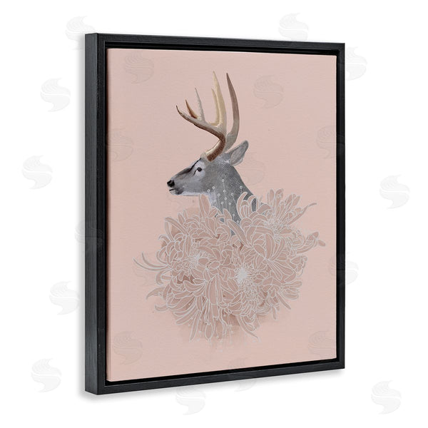 Stupell Industries Katie O'Shea | Elk & Chrysanthemum