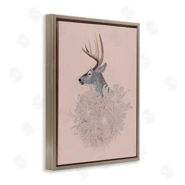 Stupell Industries Katie O'Shea | Elk & Chrysanthemum