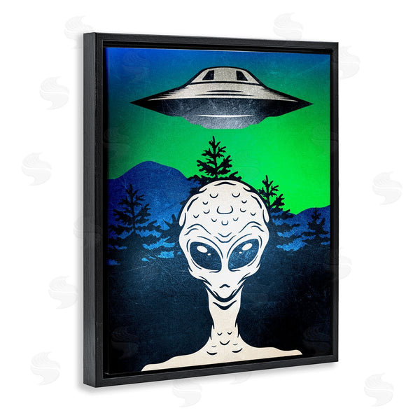 Stupell Industries Kim Allen | Alien And UFO Scene